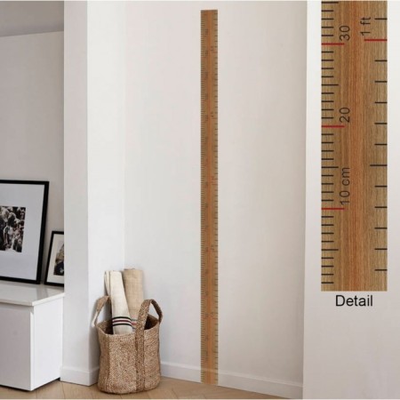 Sticker plastic interior color Rostomer "wooden line" 60x30 cm
