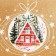 Folding box "Cozy New Year", 12 x 12 x 6.5 cm, New Year