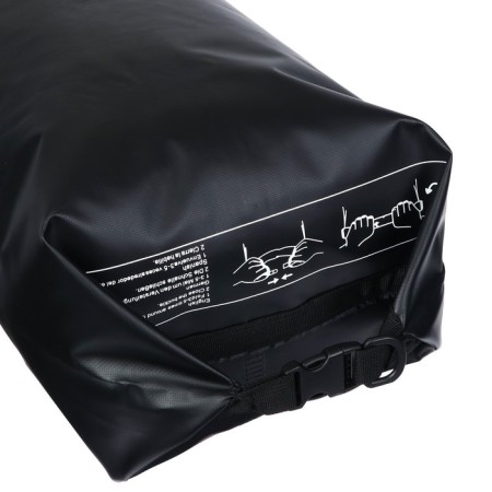 Yugana hairshome, PVC, waterproof 40 liters, one belt, black-8