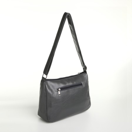 Women's bag with lightning, gray color-1