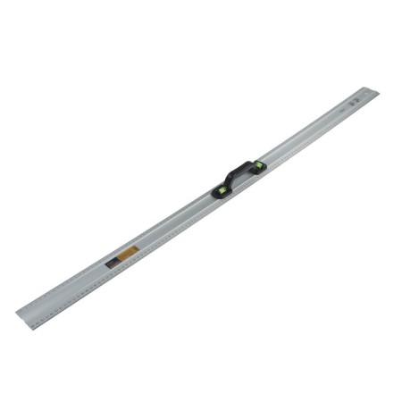 Tundra ruler, metal, plastic handle, 2 eye, 1200 mm