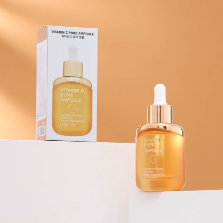 LEBELAGE ampoule to radiance with vitamins and transhasamic acid, 35 ml