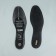 Insoles for shoes, antibacterial, universal, 35-46 size, pair, black color