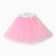 Children's skirt kaftan "stars" light pink, length 30 cm