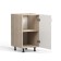Cabinet floor Angelica 450x510x820 dairy oak/ash