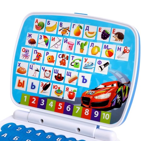 Developing toy "Super Computer": learn to count and write, train memory-3
