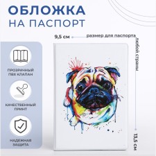 Cover for passport, white color