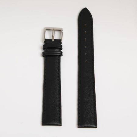 Male watch strap, 18 mm, chopper 90 mm, larynx 125 mm, genuine leather, elongated-1