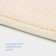 Bath and toilet rug Savanna Bath, 40 × 60 cm, milk color