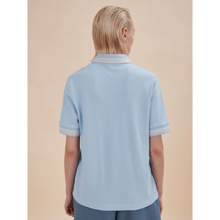 Polo female Pelican, size 44, blue color-1