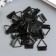 Suspension metal for paintings, black photo frame 3.2x2.4 cm