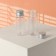 Storage set, 2 items, 15 ml, silver/transparent color