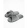 Slippers Women's Cross open nose, size 39-41, color graphite