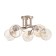 Stela chandelier 5x40W E14 gold 50x50x21cm