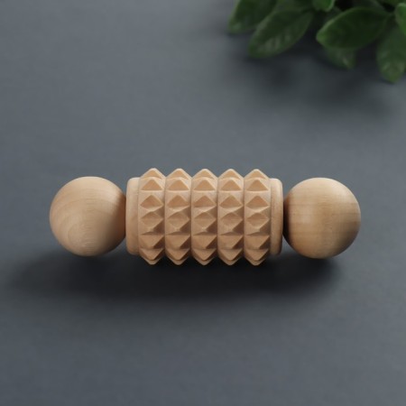 Hands and feet “Road”, d = 3 × 9 cm, wooden, toothe-4