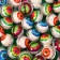 Chewing gum with sour filling "Brush the bubble!", Eyes, 10 g
