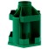 Table stand of Istanm "Maxi Desk", plastic, rotating, green