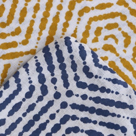 Bed linen Ethel 2 joint venture Illusione, 175x215 cm, 200x220 cm, 70x70 cm -2 pcs, calico-5
