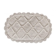 Bathroom mat Sofi de Marko Brianna, lace, size 60x100 cm, color gray color