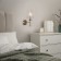 Wall lamp 1x40W E14, size 14x19.5x31 cm