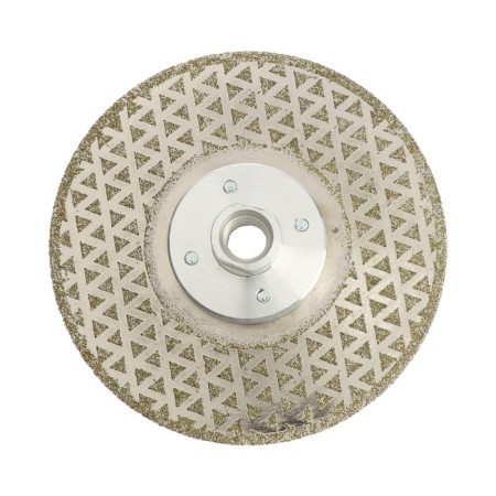 Diamond disk for cutting and grinding tundra, galvanic, continuous, dry cut, 125 mm, M14 993529