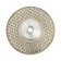 Diamond disk for cutting and grinding tundra, galvanic, continuous, dry cut, 125 mm, M14 993529