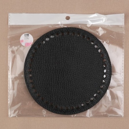 Donce for a bag, round, d = 15 × 0.3 cm, black color-2