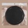 Donce for a bag, round, d = 15 × 0.3 cm, black color