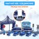 Railway Express, 66 parts, works from batteries, suitable for wooden railways