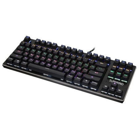 Sunwind SW-K900G Keyboard Mechanical Black USB Multimedia For Gamer Led-3