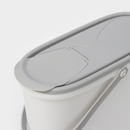 Container for washing powder, 5 l, 11 × 24.6 × 32 cm, color gray color-2