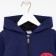 Overalls for a boy, blue color/machine, height 86 cm