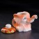 Porcelain kettle "Elephant Mitya"