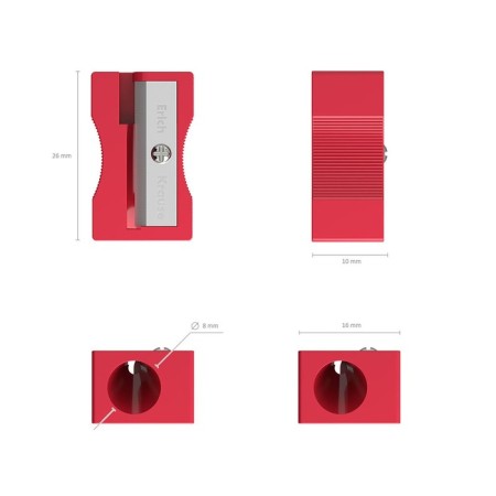 Zapochilok 1 hole Erichkrause Unity, hole with a diameter of 8 mm, mix-4