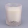 Aromatic candle in a glass "Fruity loop", strawberries, peach, vanilla, 200 g
