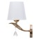Bra "Laura" E14 15W gold 14x25 cm