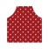 Apron of a kitchen with a photo print "White hearts", adjustable, size OS
