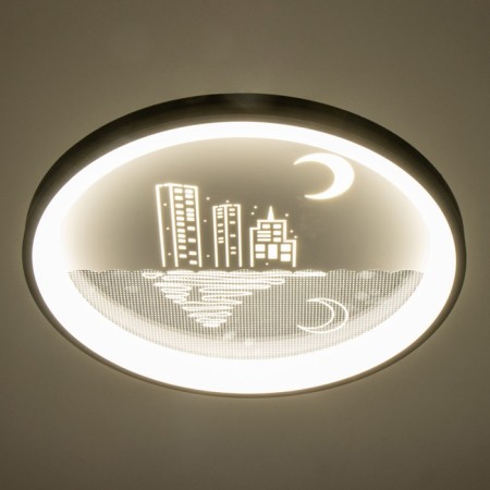 Luer with DND "Night City" LED 160W is dark blue-white 48.5x4x4x6.5 cm Bayerlux-2