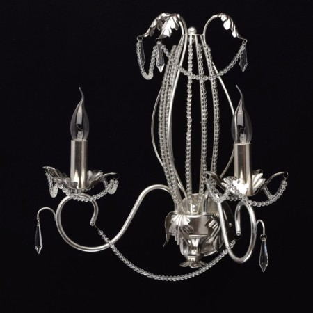 Bra Valencia, 2x40W E14, silver 47x43x26 cm-3