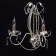 Bra Valencia, 2x40W E14, silver 47x43x26 cm
