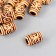 Beads for creativity plastic "Ethno. Signs" set of 20 g 1x1x1.5 cm