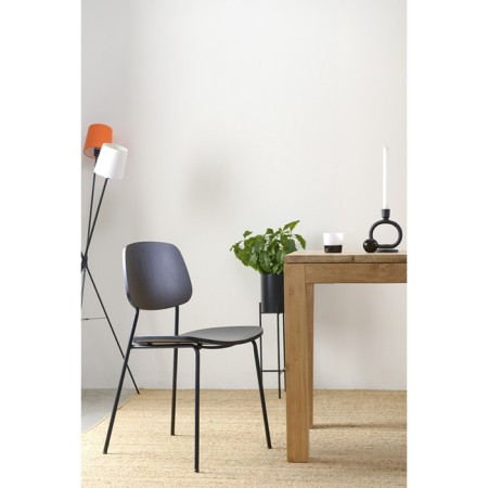 Tilla chair, 480 × 510 × 840 mm, black color-9