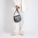 Women's bag on the fastener "Medvedkovo", the color is gray
