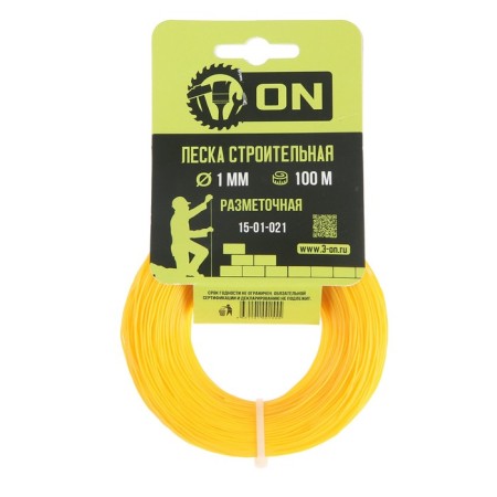 Building line on 15-01-021, D = 1 mm, 100 m, color mix-4