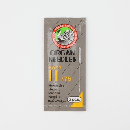 Needles for household sewing machines, universal, 5 pcs, No. 75-3