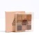 Palette of eyelid shadows with shimmer, 9 colors