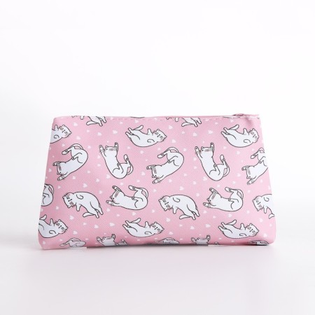 Lightning cosmetic bag, pink color-1