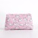 Lightning cosmetic bag, pink color
