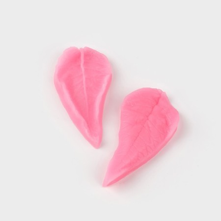 Mold "Leaf Lose", silicone, 8 × 4 cm, color mix-1