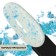Gel nail polish, "Milk Potal", 3-phase, 8ml, LED/UV, white/blue color (11)